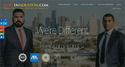 Desktop Screenshot of hurtinhouston.com